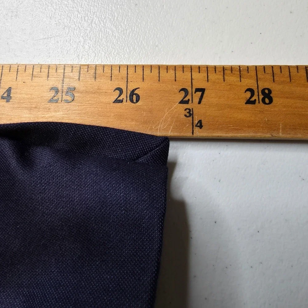 Calvin Klein Blazer Mens 42L Blue Wool Natural Stretch Sports Coat Jacket 2 B‎